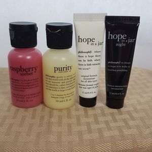 Philosophy Bundle of 4  TRAVEL SIZES    ALL NEW